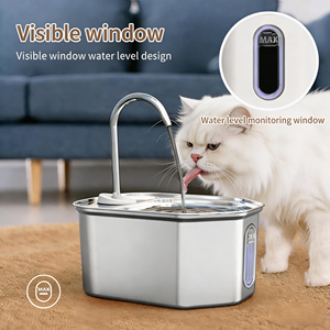 Dispensador de Agua Automático para Mascotas de Acero Inoxidable de 3L, Ecológico, con Carga Automática, Autolimpiante y Ultrasilencioso, el Más Vendido de la Fábrica - Product Image 3