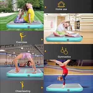 Pista de caída de aire inflable para gimnasio de 3M, 5M, 6M, 8M, 10M, <span class=keywords><strong>12M</strong></span>, suelo protector para gimnasia - Product Image 6