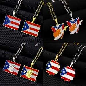 Collar <span class=keywords><strong>de</strong></span> Acero Inoxidable Chapado en <span class=keywords><strong>Oro</strong></span> con Cadena <span class=keywords><strong>de</strong></span> Bambú Estilo Retro, Diseño <span class=keywords><strong>de</strong></span> <span class=keywords><strong>Puerto</strong></span> <span class=keywords><strong>Rico</strong></span>, <span class=keywords><strong>para</strong></span> <span class=keywords><strong>Hombre</strong></span> y Mujer, Accesorios <span class=keywords><strong>de</strong></span> Estilo Étnico - Product Image 2