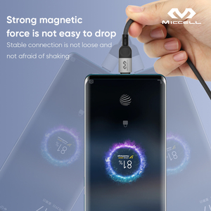 Miccell PD <span class=keywords><strong>cable</strong></span> de carga <span class=keywords><strong>tipo</strong></span> <span class=keywords><strong>C</strong></span> 100W <span class=keywords><strong>cable</strong></span> de datos de carga rápida trenzado <span class=keywords><strong>tipo</strong></span> <span class=keywords><strong>C</strong></span> a <span class=keywords><strong>tipo</strong></span> <span class=keywords><strong>C</strong></span> <span class=keywords><strong>cable</strong></span> de carga móvil para Androide - Product Image 4