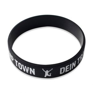 Pulseras Promocionales Personalizadas de Silicona Elástica Resistentes al Agua, Pulseras de PVC - Product Image 1