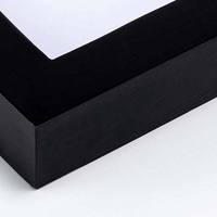 Cadres mur bureau affichage photo noir mdf verre bois cadres photo ensemble poster cadre