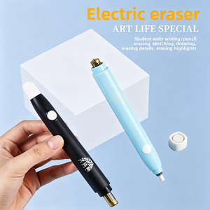 Gomme électrique pour dessin artistique conviviale pour les enfants, les étudiants, la peinture, le caoutchouc, la batterie, le crayon, les fournitures de bureau et scolaires - Product Image 3