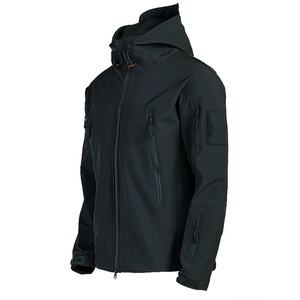 Winter Outdoor <strong>Waterproof</strong> Camouflage <strong>Warm</strong> Tactical Softshell <strong>Jacket</strong> Men's Tactical Hunting Windbreaker <strong>Jacket</strong> with Velcro - Product Image 2