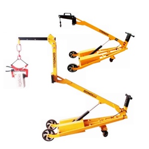 Curved Arm Small <b>Crane</b> Marble Chemical Oil Barrel Small <b>Crane</b> Loading and Unloading Truck Convenient <b>Crane</b> for Maintenance and - Product Image 1