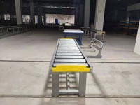 Nouveau chariot à rouleaux mobile à gravité, plateforme sur rail, chariot à plateforme avec mécanisme de levage électrique pour usage domestique et matériel de restaurant