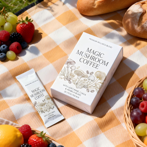 <span class=keywords><strong>Caffè</strong></span> ai Funghi Magici 6 in 1 Istantaneo con Cordyceps, Criniera di Leone, Chaga, Ashwagandha, Reishi, a Basso Contenuto di Caffeina per il Sistema Immunitario e il Cervello - Product Image 4