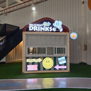 Contenedor <span class=keywords><strong>de</strong></span> camión <span class=keywords><strong>de</strong></span> comida especial móvil Cafetería y carrito <span class=keywords><strong>de</strong></span> aperitivos <span class=keywords><strong>de</strong></span> Bar Hecho <span class=keywords><strong>de</strong></span> acero para uso en el parque - Product Image 2