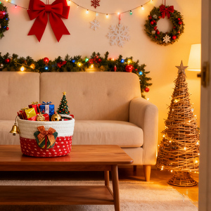 Panier <span class=keywords><strong>de</strong></span> rangement <span class=keywords><strong>de</strong></span> bureau en corde <span class=keywords><strong>de</strong></span> coton tressée, organisateur <span class=keywords><strong>pour</strong></span> cosmétiques/clés/télécommande, boîte à petits objets <span class=keywords><strong>pour</strong></span> entrée, <span class=keywords><strong>cadeau</strong></span> <span class=keywords><strong>de</strong></span> mariage ou <span class=keywords><strong>de</strong></span> Noël - Product Image 6