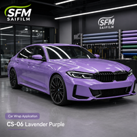 Película Protectora de Pintura (PPF) de TPU de Alto Brillo para Automóviles, Acabado de Protección de Pintura de Color Profundo, Lujo, Grosor de 7.5mil