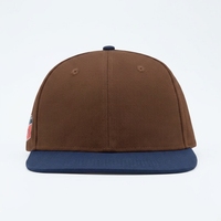 Casquette de baseball 5 panneaux OEM personnalisée unisexe en velours Dobby Argyle avec visière incurvée, boucle en métal perlé et logo imprimé, style flamme sportive