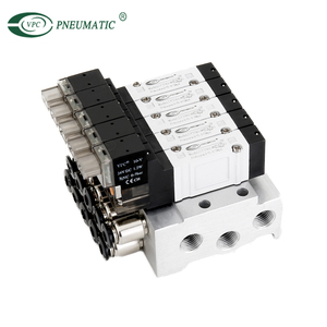 <span class=keywords><strong>Airtac</strong></span>-colector de válvula solenoide integrado, Control de aire neumático, tipo <span class=keywords><strong>4V210</strong></span>-<span class=keywords><strong>08</strong></span>, 5/2 vías, AC110v, 220v, DC12V, 24V - Product Image 5