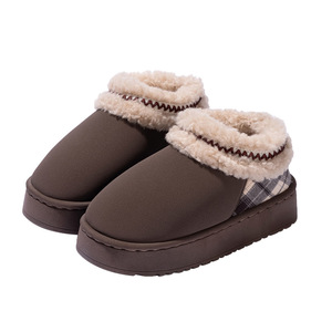 Nouveau hiver neige bottes maison Mules pantoufles femmes chaud fond épais <span class=keywords><strong>Tasman</strong></span> pantoufles chaussures d'intérieur - Product Image 6