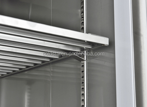 Edelstahl 2 glas tür werkbank kühler, unterbau chiller - Product Image 6