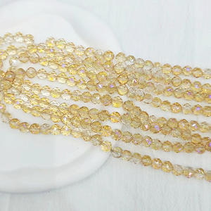 Toptan moda cam tohum boncuk cam DIY terzi aksesuarları için delik ile kırpma - Product Image 1