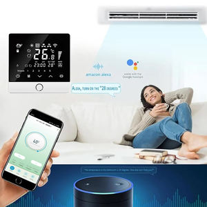 Wifi maison numérique salle de <span class=keywords><strong>climatisation</strong></span> écran tactile intelligent bobine ventilateur <span class=keywords><strong>thermostat</strong></span> <span class=keywords><strong>sans</strong></span> <span class=keywords><strong>fil</strong></span> - Product Image 2