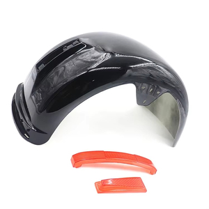 <span class=keywords><strong>Garde</strong></span>-<span class=keywords><strong>boue</strong></span> d'aile avant et arrière avec coque en plastique de feux arrière pour scooters électriques <span class=keywords><strong>Citycoco</strong></span> pièces d'aile de scooter Harley - Product Image 5