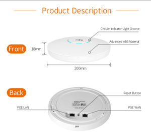 Punto de Acceso Wifi COMFAST CF-E320N, Punto de Acceso Inalámbrico para Techo con Certificación CE FCC - Product Image 5