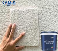Peinture texturée pour extérieur, peinture texturée pour intérieur, facile à appliquer, texture riche, imperméable, résistante aux UV, durable, couleur inaltérable