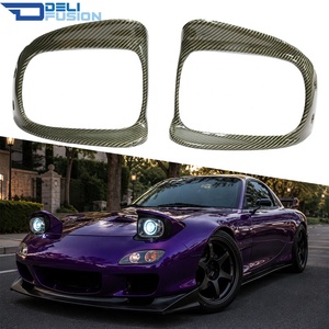 ฝาครอบไฟหน้าด้านในคาร์บอนไฟเบอร์เคฟลาร์ สำหรับรถมาสด้า RX7 FD3S ปี 1992-2002 - Product Image 1