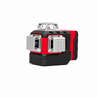 360 °   Niveau laser rotatif rechargeable haute précision 16L/12L pour activités intérieures et extérieures