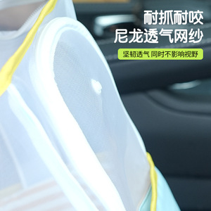 กระเป๋าใส่สัตว์เลี้ยง ไนลอนระบายอากาศได้ โปร่งใส พับได้ ความจุขนาดใหญ่ สำหรับแมวและสุนัข ใช้สำหรับเดินทางกลางแจ้ง - Product Image 3