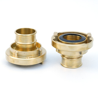 Raccord de tuyau d'incendie marin en laiton DN50, connecteur d'hydrant de navire, adaptateur, raccords de lutte contre l'incendie, sauvetage d'urgence, pression de service 1,6 MPa