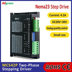 ไดรเวอร์สเต็ปเปอร์มอเตอร์ Allgreen 2 เฟส Nema23 DC แรงดันไฟฟ้า 20V~50V 4.2A 200~25600ppr ระบบ Open Loop สำหรับเครื่องจักรอัตโนมัติ - Product Image 4