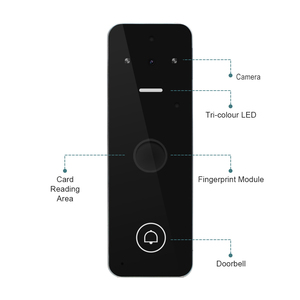 Chuông Cửa Video Thông Minh Chi Phí Thấp Chuông Cửa Liên Lạc Nội Bộ Hệ Thống Cửa Kiểm Soát Truy Cập Sinh Trắc Học Tuya WiFI - Product Image 5