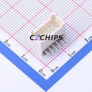 HC-PHB-2*6AW Wire-to-Board Pin Header Bent Lead Through Hole,P=2mm Connector 2x6P 2mm Right Angle Insert 12P - Product Image 1