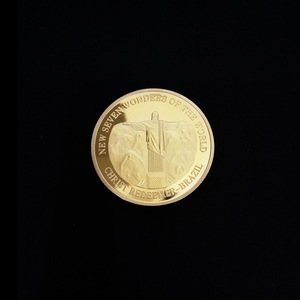 Juego de Monedas Personalizadas de las Siete Maravillas, Chapadas en Oro, Machu Picchu, Taj Mahal, Gran Muralla, Coliseo, Regalo Conmemorativo, Venta al Por Mayor OEM - Product Image 2