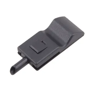 Perilla de bloqueo de puerta de coche, cierre de plástico negro para Chevrolet GMC Cadillac Hummer, 15844616, 15844618, 15214027, 25862454