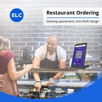 Tablet PC WL1032T de 10 Pulgadas con Pantalla Táctil Android en Forma de L para Pedidos en Restaurantes, Evaluaciones, Bancos, Nueva y con Conexión RJ45