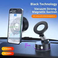 Support de téléphone magnétique pour rétroviseur de voiture à ventouse puissante, vente chaude de luxe, rotation à 360 degrés, support de téléphone pliable