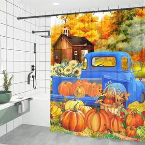 <span class=keywords><strong>Cortinas</strong></span> de baño peva impermeables personalizadas para niña, de diseño africano y americano, juegos de baño con cortina y alfombras 3D - Product Image 5