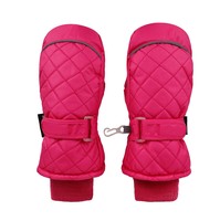 Gants de ski freestyle pour femmes en polyester TJ, chauds, pour l'hiver, le snowboard, avec poignets repliés, légers, coupe-vent, imperméables