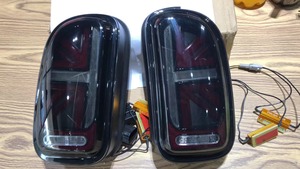 2007-2013 R56R57R58R59 Rear Tail Lamp Assembly New LED 12V Taillight Red Streamer Turn Signal Modification Yellow for <b>MINI</b> R - Product Image 3