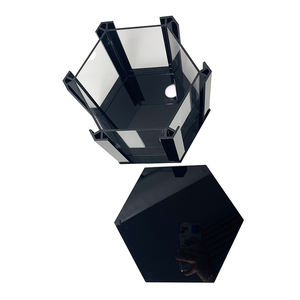 ขาตั้งจัดระเบียบแผ่นงานจัดแสดงสินค้าแบบหมุนได้สีดำงานตามสั่ง - Product Image 5