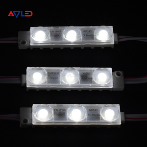 Module lumineux haute luminosité 3LED DC 24V 7000K 1W étanche IP68 pour enseigne publicitaire - Product Image 3