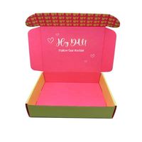Cajas de Cartón para Embalaje con Logotipo de Marca Personalizado, Cajas de Cartón Corrugado para Envíos, Cajas de Envío Rosas para Pequeñas Empresas
