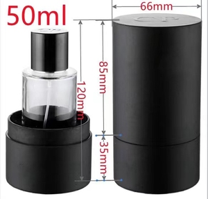 Flacons de parfum de luxe en verre 30ml/50ml/100ml vides avec bouchon magnétique et boîte d'impression sérigraphique - Product Image 6
