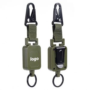 Señuelo de Pesca Telescópico Amy Green con Clip Trasero de Pico de Águila de Fácil Extracción, Cable de Acero y Correa de Alta Resistencia - Product Image 1