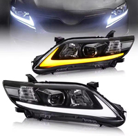 Projecteurs LED VLAND compatibles avec Toyota Camry 2010 2011 Base LE SE et XLE version américaine avec clignotants séquentiels