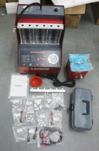 Lansmanı için CNC-602A yakıt enjektörü temizleme makinesi 220V motor analizörü ile İngilizce paneli sadece enjektör temizleyici test cihazı destekler - Product Image 2