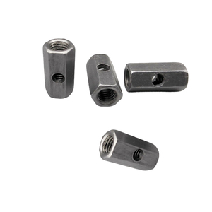 Custom5/<span class=keywords><strong>16</strong></span> Unc Tuercas de acoplamiento Rueda hexagonal Acoplador de acero inoxidable Pieza de sistema de visión artificial - Product Image 6