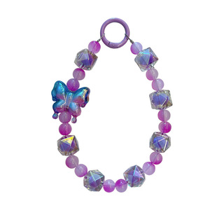 Chaîne <span class=keywords><strong>de</strong></span> <span class=keywords><strong>téléphone</strong></span> <span class=keywords><strong>portable</strong></span> à perles mignonnes en gros, cordon universel coloré <span class=keywords><strong>pour</strong></span> <span class=keywords><strong>téléphone</strong></span>, collier anti-perte, porte-clés - Product Image 4