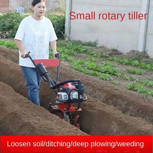 Четырехтактный бензиновый микрокультиватор, малогабаритный многофункциональный амфибийный транспорт для обработки сельхозугодий, прополки, рытья канав и посадки. - Product Image 3