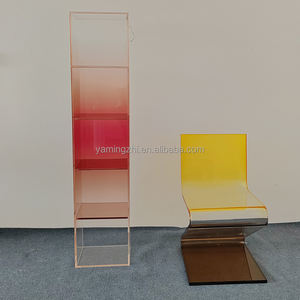 Anpassbare moderne kommerzielle <span class=keywords><strong>LED</strong></span> Light Glow Acryl Werbung <span class=keywords><strong>Display</strong></span> Rack Mehr schicht ige Dekoration Acryl <span class=keywords><strong>Display</strong></span> Regal - Product Image 5