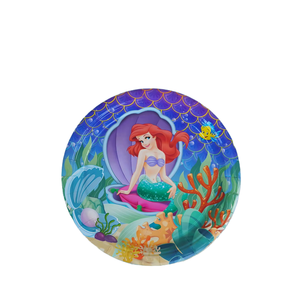 Ensemble de vaisselle de fête unique sous licence officielle <span class=keywords><strong>La</strong></span> <span class=keywords><strong>Petite</strong></span> Sirène Serviettes de table Assiettes à dessert pour l'anniversaire des enfants Halloween - Product Image 3