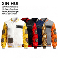 Veste décontractée en toile respirante et écologique pour homme, style vintage avec écusson brodé, idéale pour le printemps et le quotidien